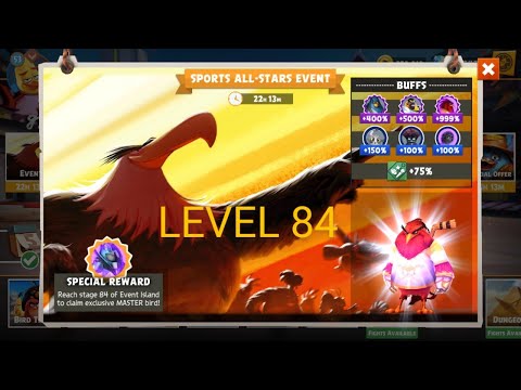 Angry Birds Evolution Sports All-Stars Event Level 84