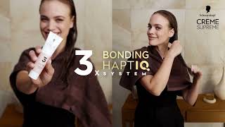  Creme Supreme Coloration mit 3x Bonding HaptIQ System 4
