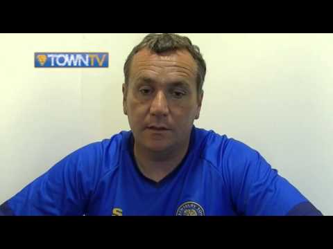 Micky Mellon pre Kidderminster Harriers - Town TV