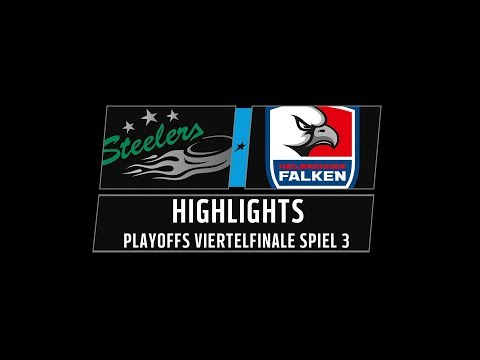 DEL2 Highlights Playoffs Viertelfinale Spiel 3 | Bietigheim Steelers vs. Heilbronner Falken