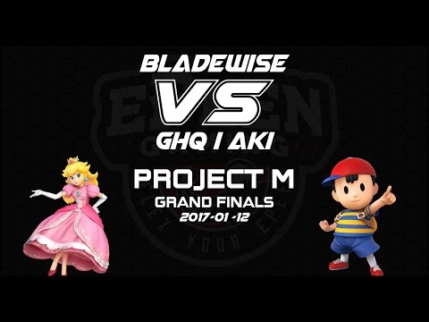 Smash @ TTH - Bladewise (Peach) Vs. GHQ | Aki (Ness) (Grand Finals) - PM