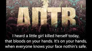 A Day To Remember-Life Lessons Learned The Hard Way(lyrics)