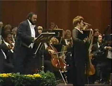 Luciano Pavarotti and Aprile Millo in Don Carlo, part 1