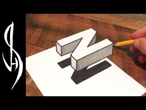 Ultimate Guide on How to Draw 3D Floating Letters - Very Easy!