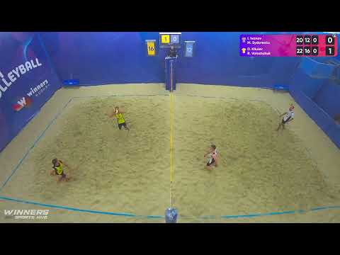 22:45 I. Ivanov / M. Sydorenko - D. Kliuiev / R. Voloshchuk 03.09.2022 | Winners Beach Volleyball