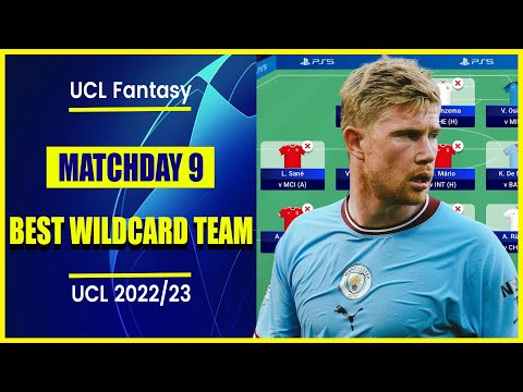 BEST WILDCARD TEAM | Champions League Fantasy Tips 2022/23 - YouTube