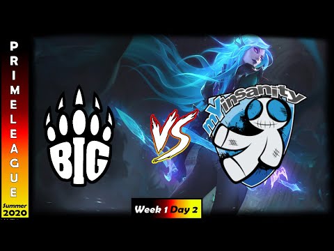 BIG vs mYinsanity Highlights | Prime League Pro Division Summer 2020 | Week 1 Day 2