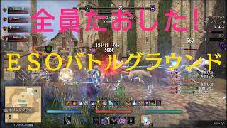 [No実況]全員たおした！ESOバトルグラウンド The Elder Scrolls Online
