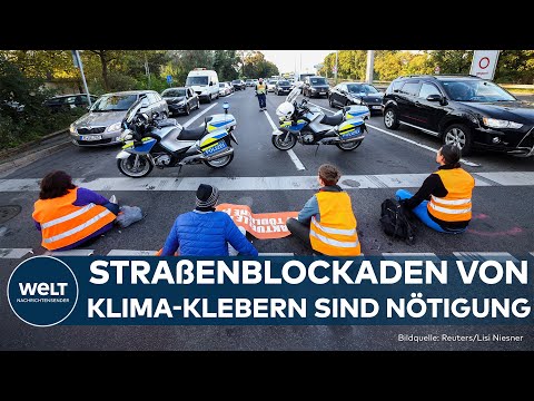 LETZTE GENERATION: Berliner Kammergericht stuft Klima-Straßenblockade als Nötigung ein