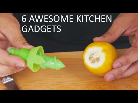 6 Awesome Kitchen Gadgets Video