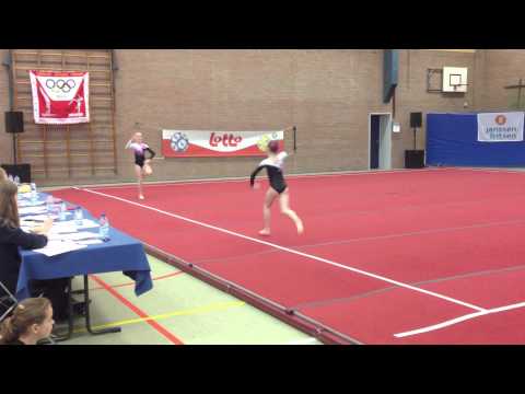 acro wedstrijd 18.05.2013 nomi en manon berkenbos