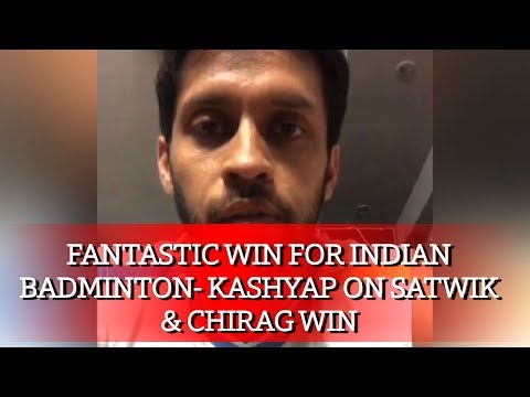 FANTASTIC WIN FOR INDIAN BADMINHYAP ON SATWIK & CHIRAG WIN