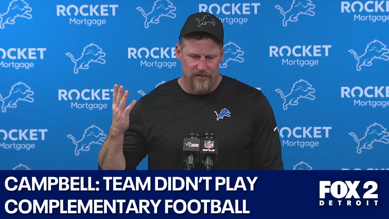 Tearful Campbell after Lions loss: Didn't have team ready