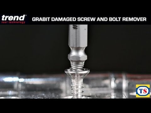 Removing a Damaged Screw or Bolt with the Trend Grabit Remover | Toolstation