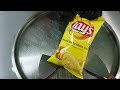 Potato Chips Snack Lay S Ice Cream Rolls ASMR Oddly Satisfying Fast Tapping Scratching