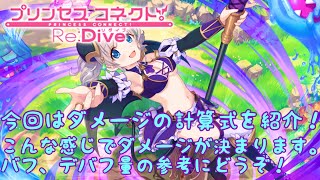 【プリンセスコネクトR攻略実況#19】ダメージ算出はこのようになってます！🥕攻撃、防御、ダメージの関係性をご紹介！🥕