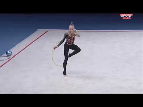 Khrystyna POHRANYCHNA (UKR) Hoop AA - World Cup Tashkent 2021