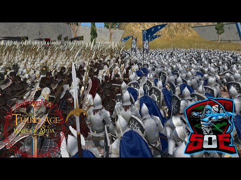 WE ARE BETRAYED AT CAIR ANDROS - TOTAL WAR THIRD AGE WARS OF ARDA