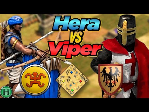 Bengalis vs Teutons | 1v1 Arabia | vs TheViper | AoE2