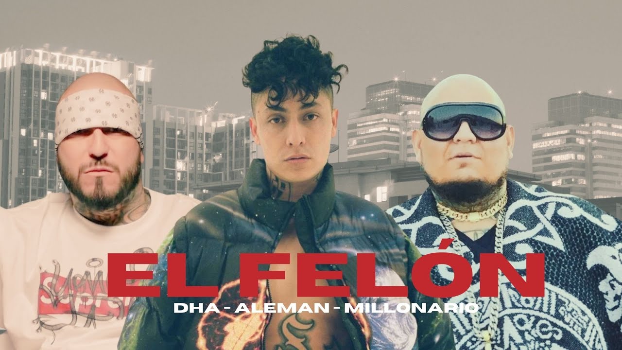 EL FELÓN || Aleman (Ft. DHARIUS, MILLONARIO) (Visualizer) prod. manci