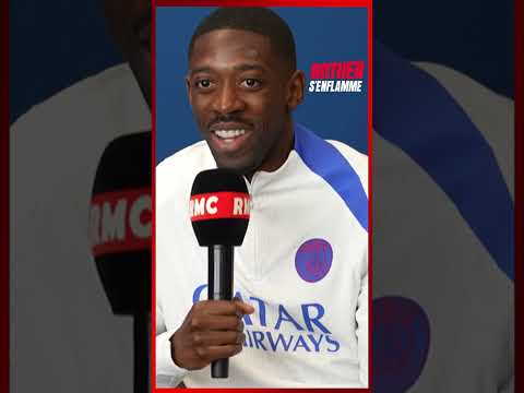 Pourcentage d’être au PSG la saison prochaine ? “À 100%. Je suis en contrat !", assure Dembélé