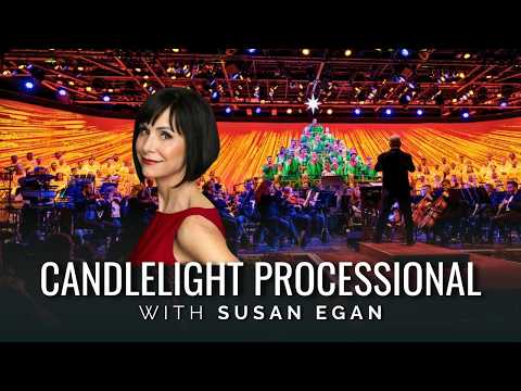 Susan Egan narrates Candlelight Processional 2025 | EPCOT Festival of the Holidays