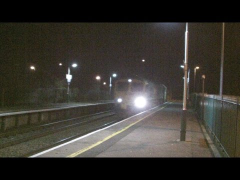 Flint 14.2.2016 - Freightliner 66547 on engineers train - class 66