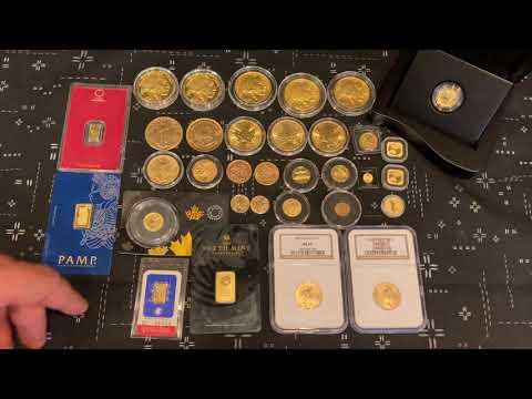 Full gold stack (1 year of gold stacking)