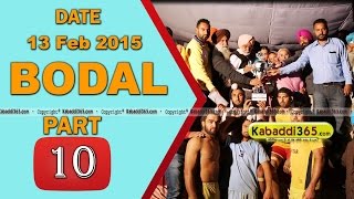 Bodal (hoshiarpur) Kabaddi Tournament 13 Feb 2015 Part 1 by Kabaddi365.com