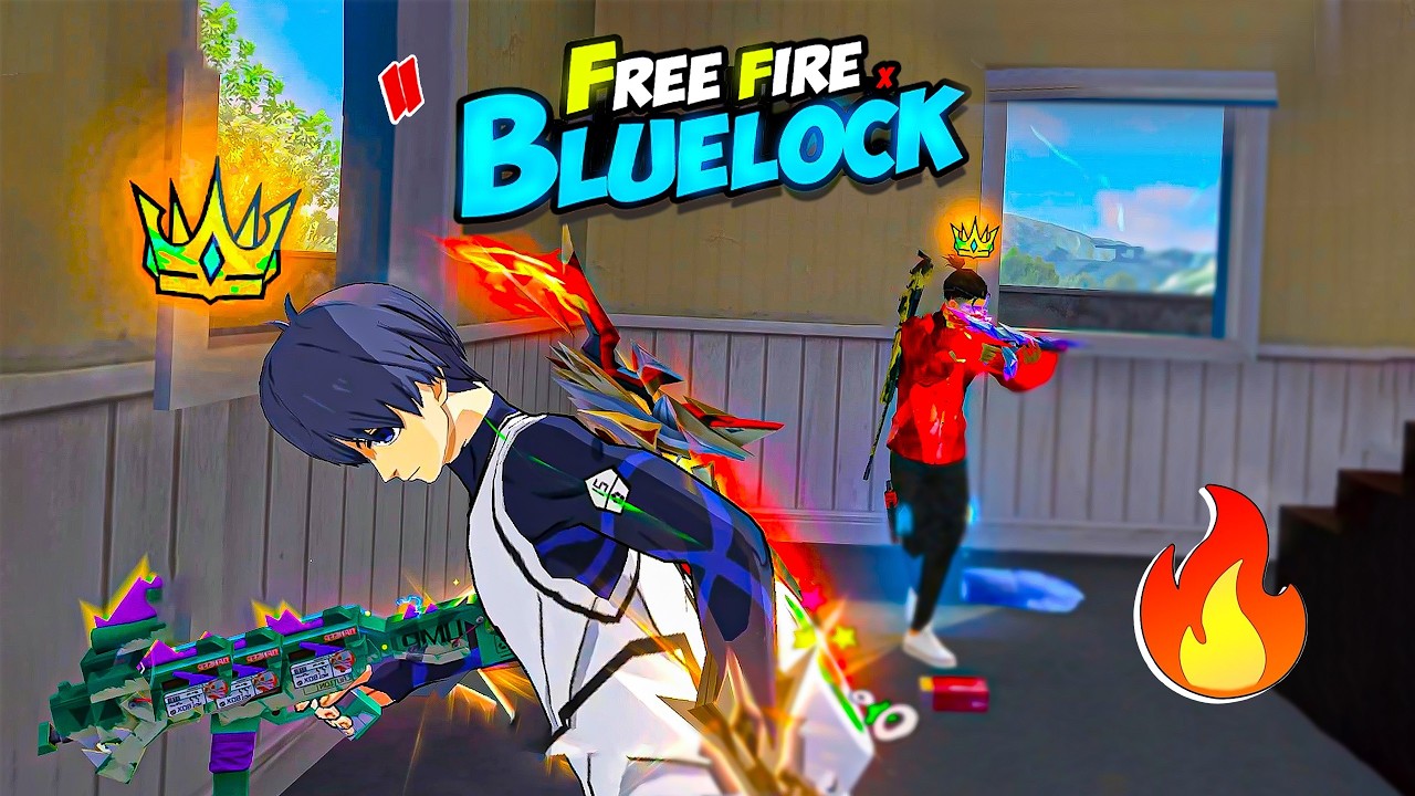 Free Fire x Blue Lock 😳 First Solo vs Squad | Must Watch Gameplay | NRZ