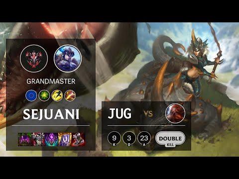 Sejuani Jungle vs Gragas - EUW Grandmaster Patch 11.7