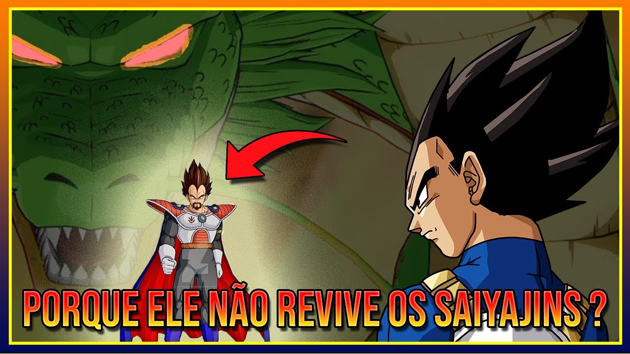 PORQUE O VEGETA NÃO REVIVE OS SAIYAJINS ? #dragonball #dbz