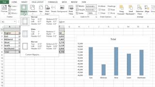 How to Set Top & Bottom Margins in Excel : MS Excel Tips