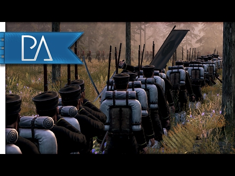 Explosive Ambush Battle: Slaughter in the Forest - Total War: Shogun 2 Fall of the Samurai Gameplay