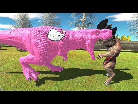 ARBS Hello Kitty T-Rex Deathrun - Animal Revolt Battle Simulator