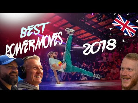 BREAKDANCING - TOP 10 Best Powermoves Sets of 2018 REACTION!! | OFFICE BLOKES REACT!!