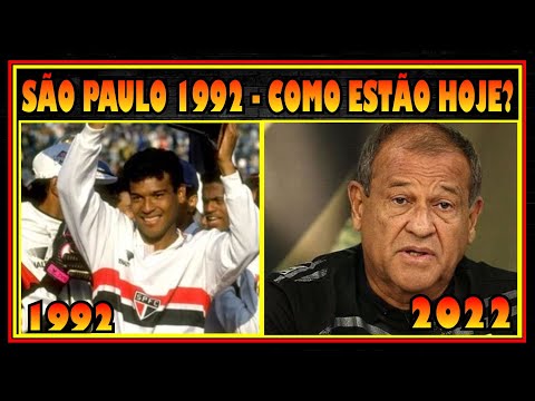 QUE FIM LEVOU TIME DO SÃO PAULO DE 1992 CAMPEÃO DA LIBERTADORES E MUNDIAL ? ANTES E DEPOIS
