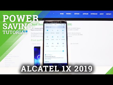 How to Save Battery in ALCATEL 1X 2019 – Activate Power Saving Mode