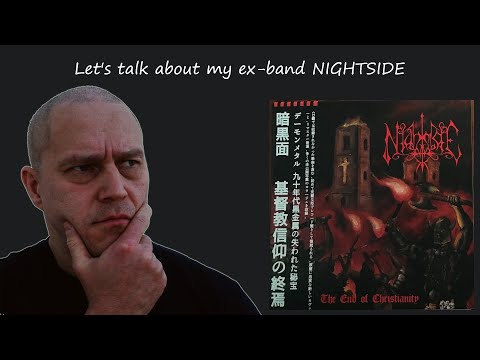 Talking about my old band! Finnish black metal: Nightside - The End of Christianity LP [MISC]