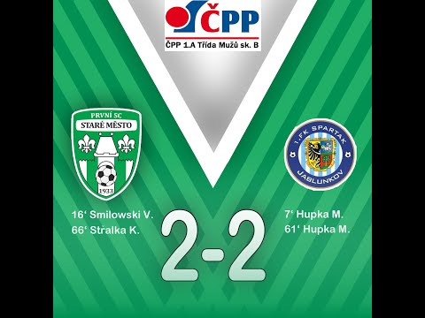Sestřih gólů První SC Staré Město - 1. FK SPARTAK Jablunkov