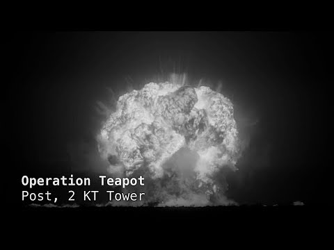 Nuclear Test Film Highlights #2 - Restored Footage, Epic Explosions