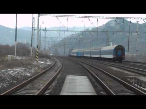 Průjezd vlaku R 776 Radobýl - Prackovice nad Labem, 28. 3. 2013