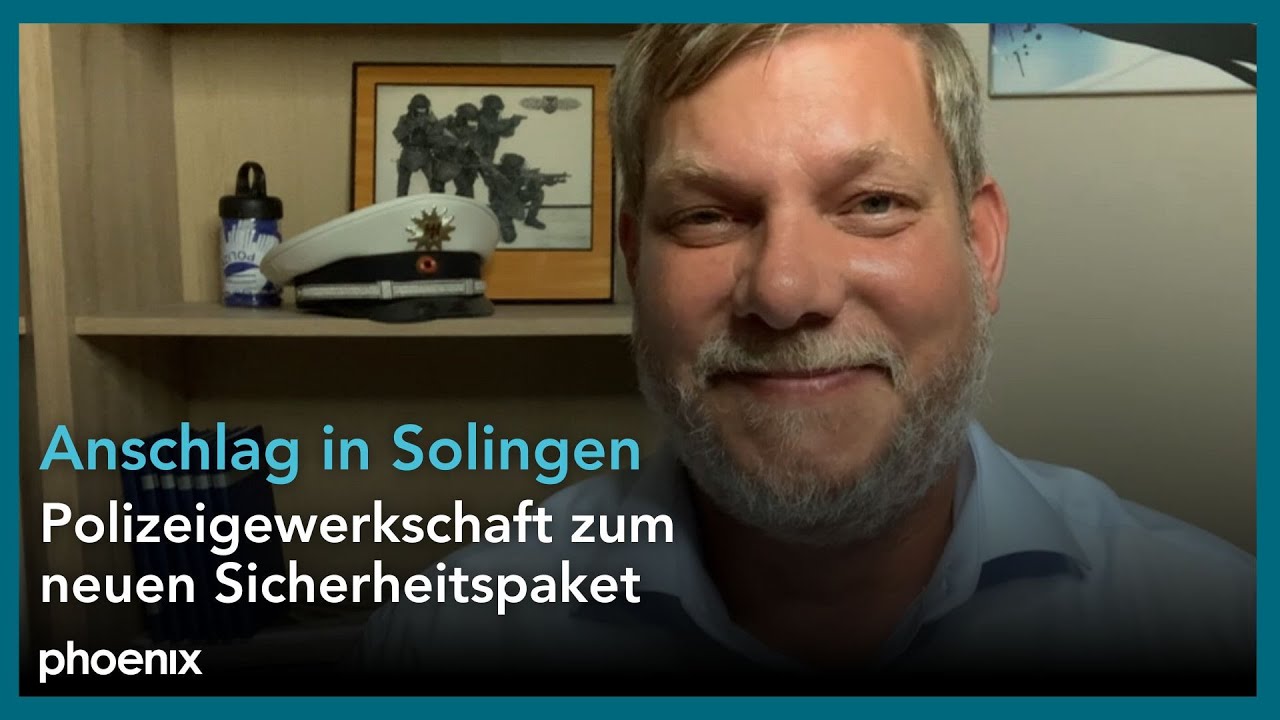 Solingen: Heiko Teggatz (DPoIG) kommentiert Sicherheitspaket