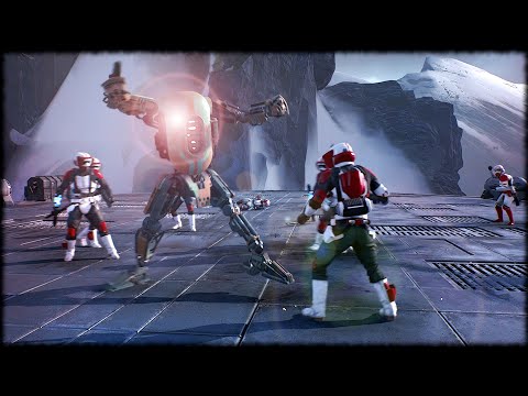 Star Wars: Jedi Fallen Order - Shock Troopers VS Bounty Hunters - NPC Wars