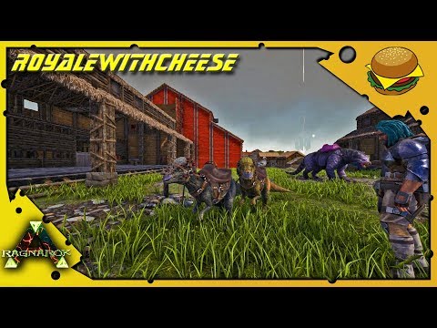 Taming Pachys And Making The Petting Zoo - ARK: RAGNAROK [DLC GAMEPLAY E35]