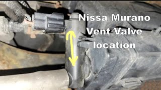 nissan murano vent valve solenoid location