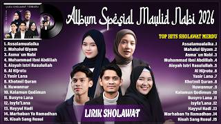 Download lagu SHOLAWAT TERBARU 2026 | MUHAJIR LAMKARUNA, ADZANDO DAVEMA, NISSA SABYAN, FITRIANA & RISA SOLIHAH mp3