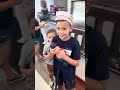 Saying 6 7 Over the In-N-Out Speaker