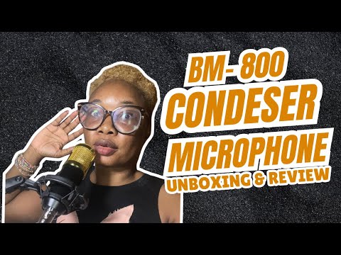 BM-800 Condenser Microphone & V8 Sound Card Complete Setup Guide | Review & Sound Test