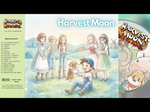 Harvest Moon : Lofi | Back to Nature Relax Music Collection